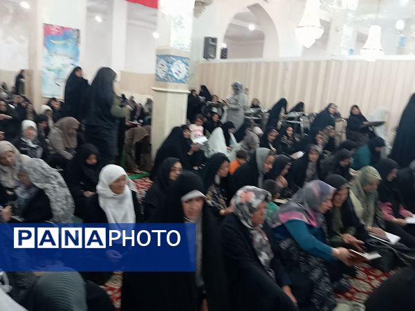 تلاوت دعای کمیل در شهرستان کاخک