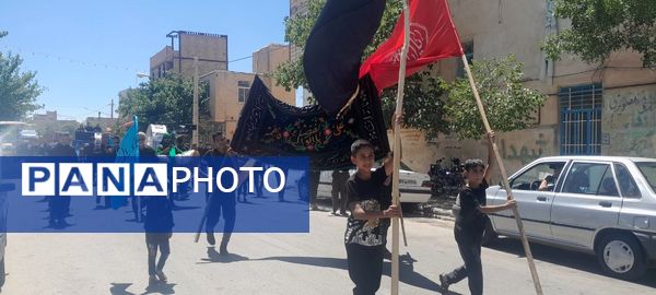 عزاداری روز تاسوعای حسینی در شهرستان بام و صفی آباد