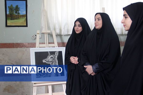 جلوه خلاقیت دانش‌آموزان بنت‌الهدی در هفته «ماها»