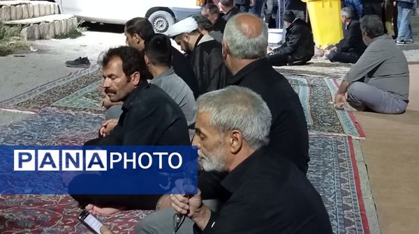 «علم‌ها در آب» سنت عاشورایی مردم بن 