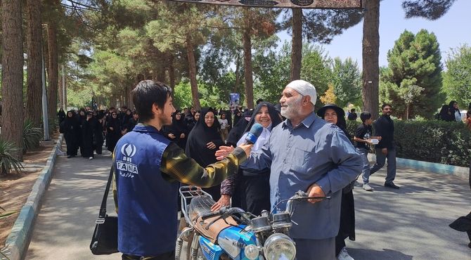 گفت و گویی در رابطه با حس حال راهپیمایی جاماندگان اربعین در نیشابور