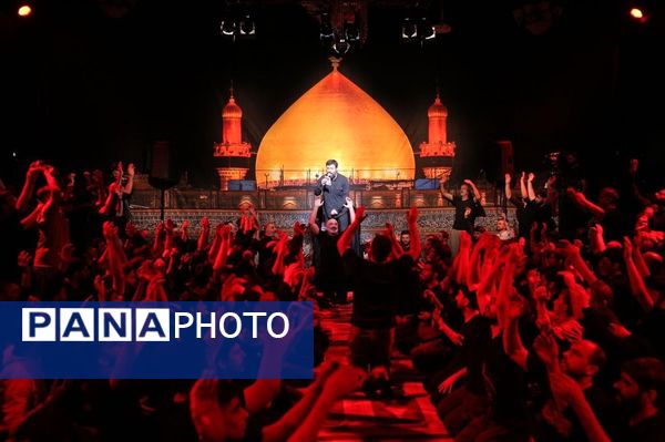 مراسم پرفیض سومین شب احیای لیالی‌القدر در آستان مقدس امام زاده طاهر کرج