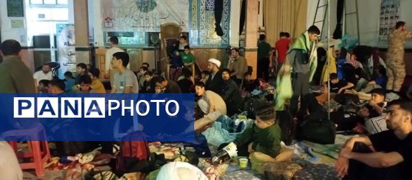 جلوه‌هایی از اعتکاف پسران آشخانه 