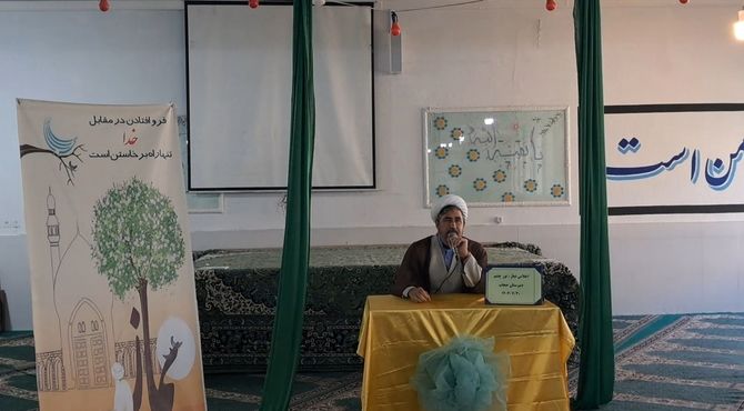 مراسم محفل نور در دبیرستان حجاب ناحیه یک شهرری