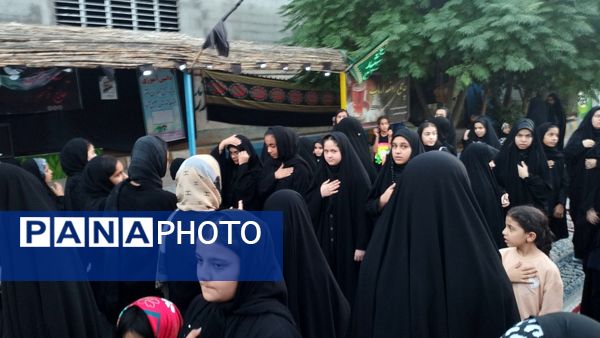 برگزاری هیئت دختران حاج قاسم در شهرستان خلیل آباد 