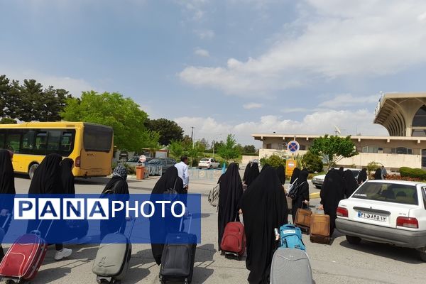 اولین روز اقامت دانش‌آموزان دبیرستان‌‌دخترانه‌‌‌‌غیاثی در مشهد مقدس 
