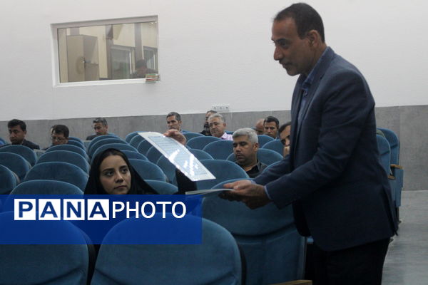 مراسم اولین سالروز شهادت شهدای خدمت در آموزش و پرورش استان بوشهر