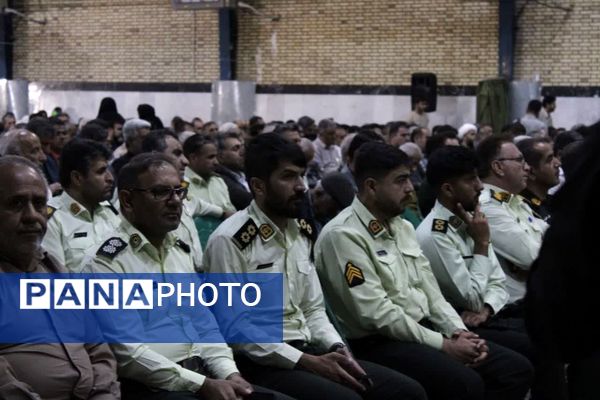 مراسم سالگرد شهدای خدمت در گچساران