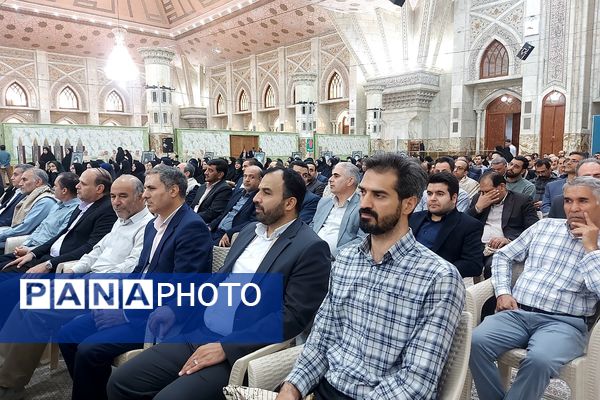 برگزاری آیین تجدید میثاق فرهنگیان با آرمان‌های امام خمینی(ره) با حضور وزیر آموزش و پرورش 