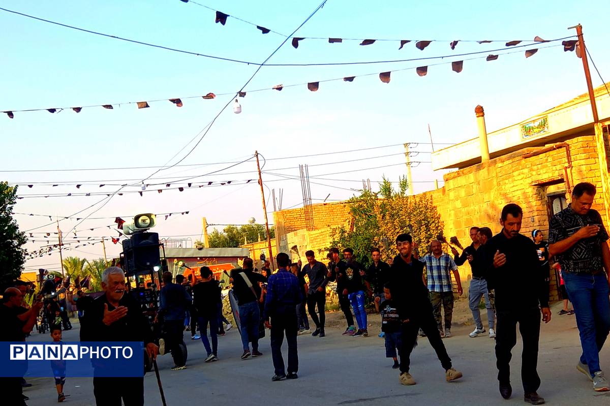 مراسم سوگواری شهادت حضرت اباعبدالله (ع) و یارانش در روستای ظفرآباد