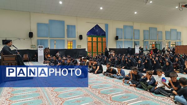  مراسم باشکوه عزاداری شب هفتم محرم در شهرستان مارگون