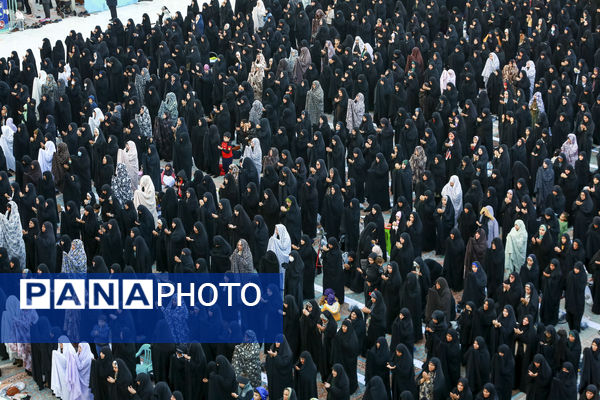 اقامه نماز طلب باران در مسجد مقدس جمکران