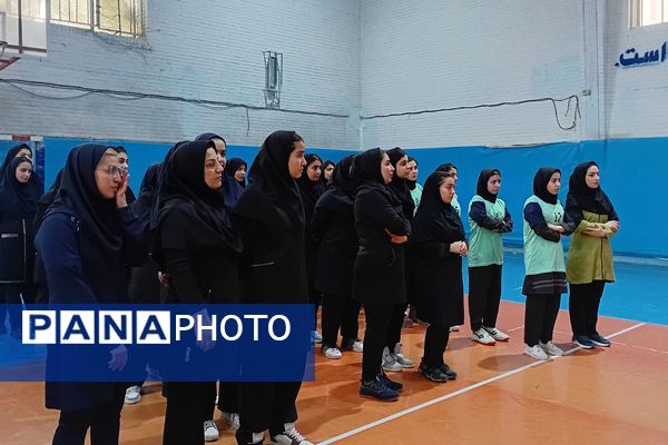 اختتامیه مسابقات والیبال دانش‌آموزان دختر مدارس شهرستان قرچک