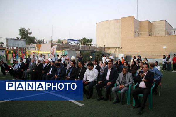 مراسم اختتامیه مسابقات جایزه بزرگ تنیس خاکی بم در مجموعه ورزشی آرشام بم