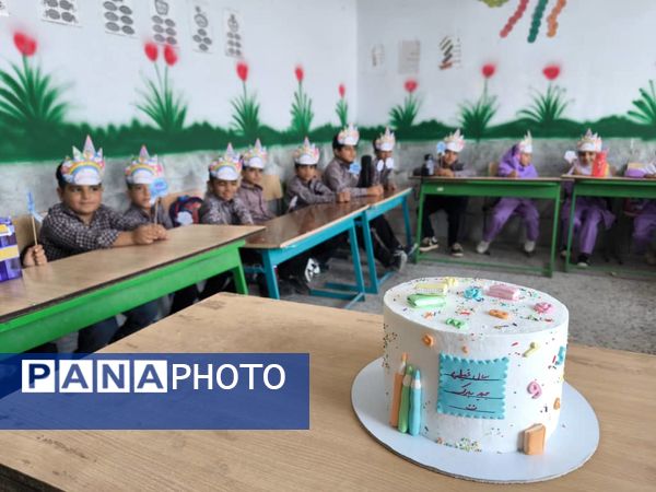 شور و شوق آغاز مدرسه؛ جشن بهیادماندنی کلاساولیها در روستای مزرعه