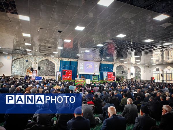 نماز عبادی سیاسی جمعه در کاشمر 