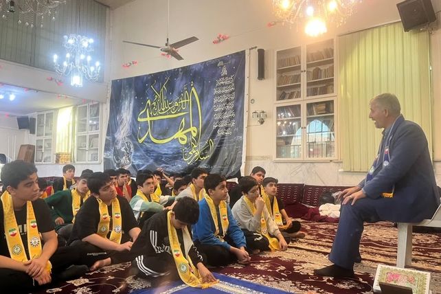 اختتامیه اعتکاف سازمان دانش آموزی استان گلستان