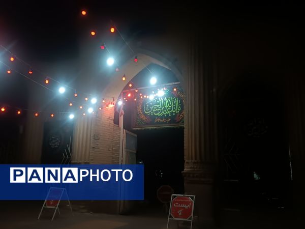 شب اول ماه محرم در هیئت باقرالعلوم نیشابور 
