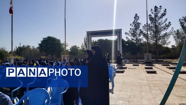  گرامیداشت هفته دفاع مقدس و تجدید عهد با شهدا