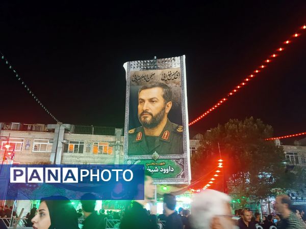 حال و هوای یکی از خیابان های مشهد در شب شهادت امام رضا (ع) 
