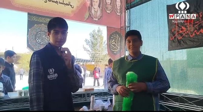 برپایی موکب شهید القدس در مدرسه صدرا مهریز