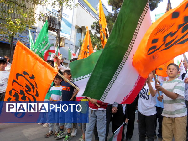 بازدید مدیرکل آموزش پرورش استان خراسان شمالی از غرفه‌های غدیرخم در بجنورد
