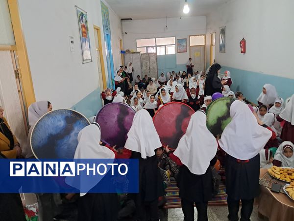 جشن اعیاد شعبانیه در دبستان شهید حشمت الله احمدپور قائمشهر