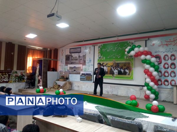 جشنواره فرهنگی هنری سرود بسیج دانش‌آموزی شهرستان مه ولات