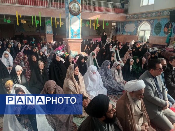 برگزاری اعتکاف دانش‌آموزی در مسجد بقیه الله شهرستان بجنورد 