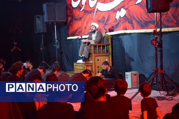 مراسم شهادت حضرت رقیه (س) در مسجد قائم (عج) شهرستان بیجار