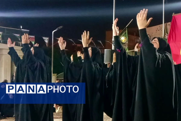 برگزاری مراسم سوگواری دانش‌آموزان و فرهنگیان  در شب‌های محرم 