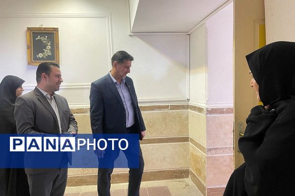 حضور و بازدید مسئولان آموزش‌وپرورش از اردوی مطالعاتی نوروزی دبیرستان نمونه سمیه شهرستان پیشوا