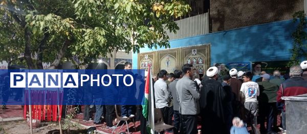 یادواره شهدای طلاب و روحانیت در حوزه علمیه آیت الله حکیم شهرستان شیروان