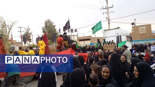 حرکت دسته بنی اسد در روستای فدافن