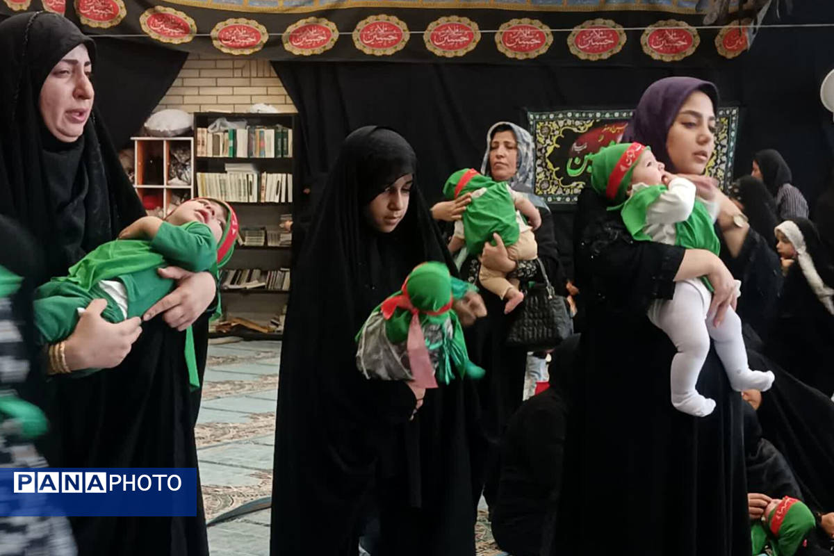 همایش شیرخوارگان حسینی، لالههای سرخ در آغوش مادران