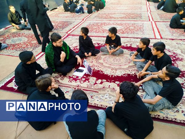شور حسینی نوجوانان کاشمری در «انصار المهدی»