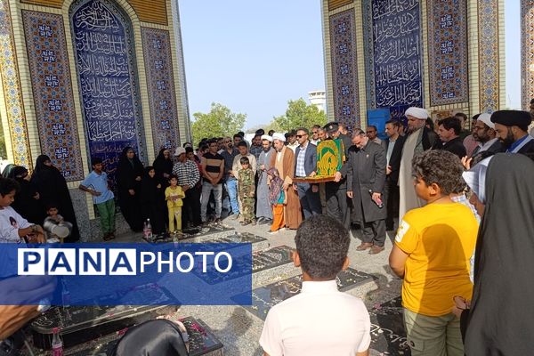 جزیره بوموسی سرمست از عطر رضوی