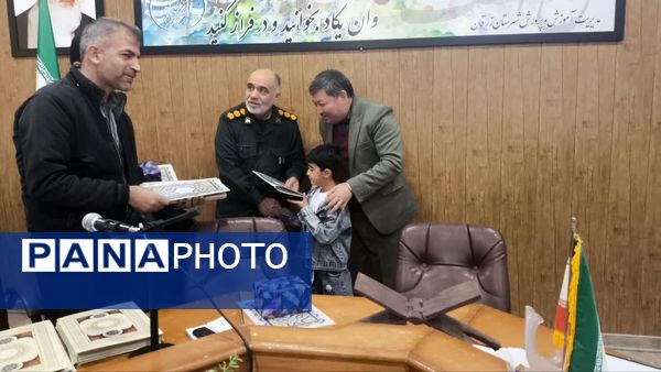 تقدیر وتشکر از سفیران مقاومت و گروه جهادی تهرانی مقدم 