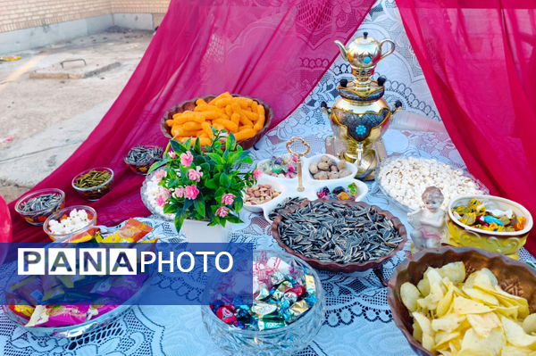 جشن یلدا در دبیرستان فردوس شهرک