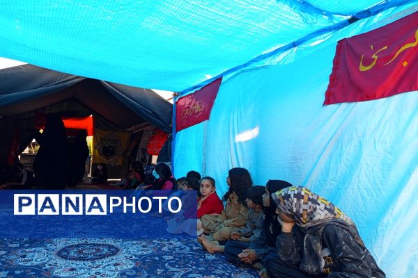 برپایی حسینیه ویژه کودکان در دیشموک به همت هیأت صمصام‌المنتقم
