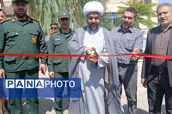 آیین افتتاحیه زمین چمن مصنوعی دبستان علی بن ابیطالب (ع) باقرشهر 
