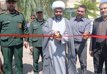 افتتاح زمین چمن مصنوعی دبستان علی بن ابیطالب(ع) باقرشهر 