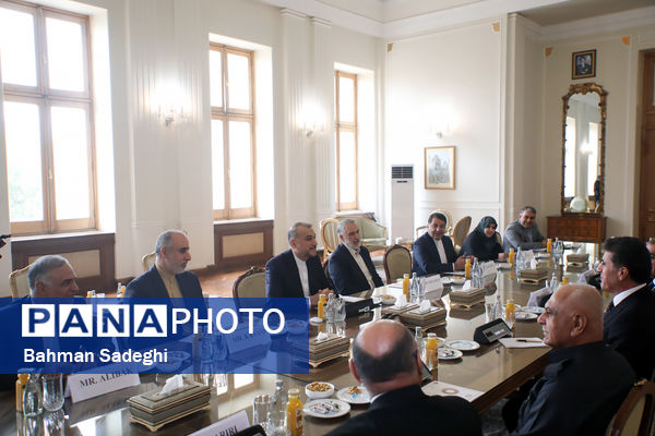 دیدار رئیس اقلیم کردستان عراق با امیرعبداللهیان
