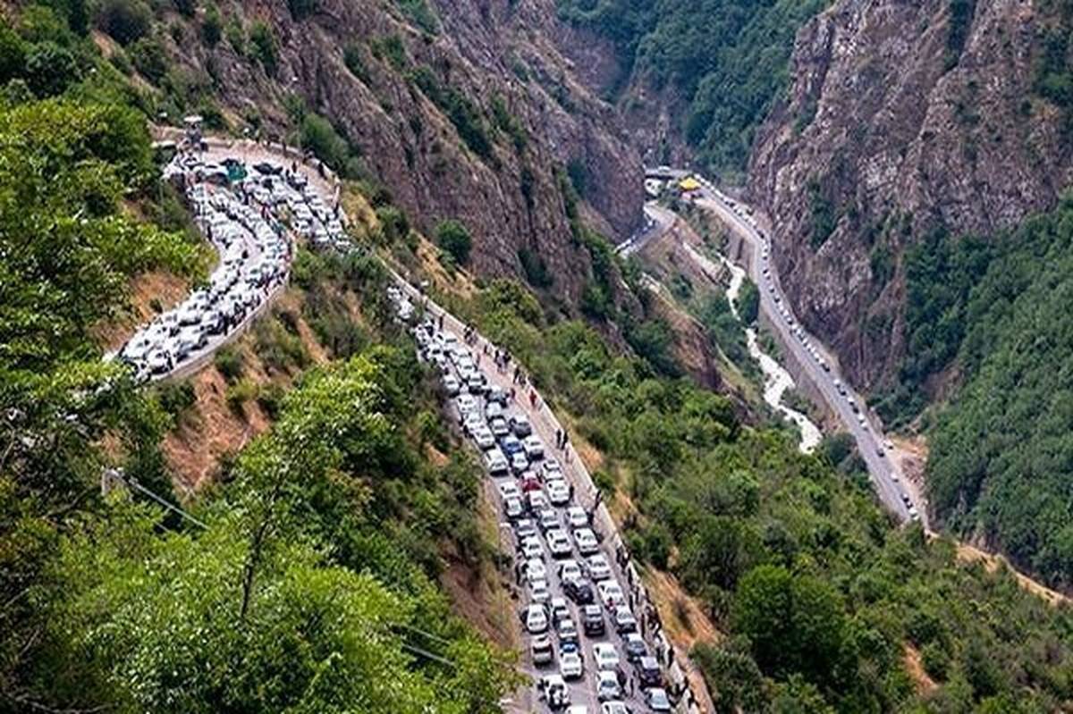 جاده چالوس به صورت مقطعی مسدود خواهد شد
