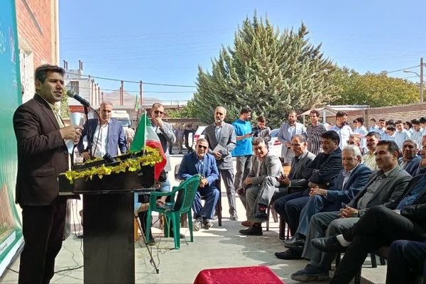 قدردانی رئیس آموزش و پرورش منطقه زاغه از مسئولان و مردم در افتتاح مدرسه «قلم ۱۲»