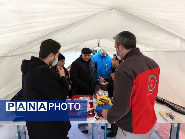  آموزش و پرورش در مانور تمام عیار زلزله ۶.۴ ریشتری تبریز