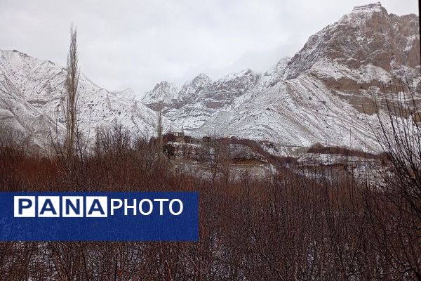 خودنمایی برف در شهر بار نیشابور