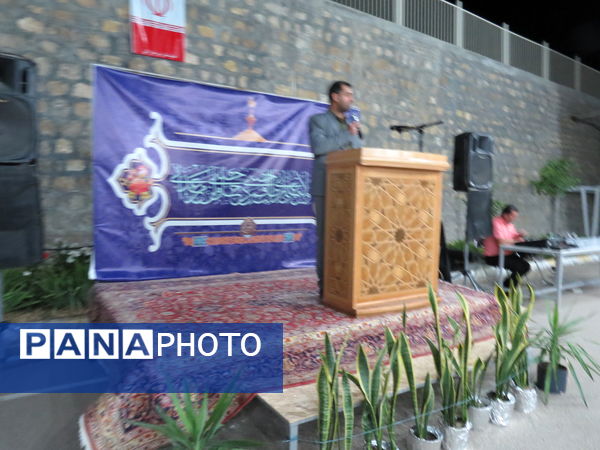 جشن عید غدیر در هنرستان خیر ساز نور هل اتی شهر حصار گرمخان