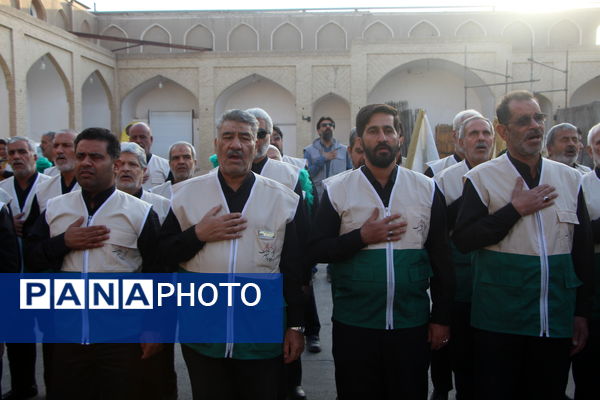 کاروان نمادین حضور امام رضا (ع) در یزد