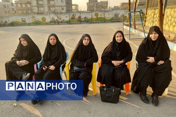 مراسم سوگواری حضرت فاطمه در دبستان هدایت ۲